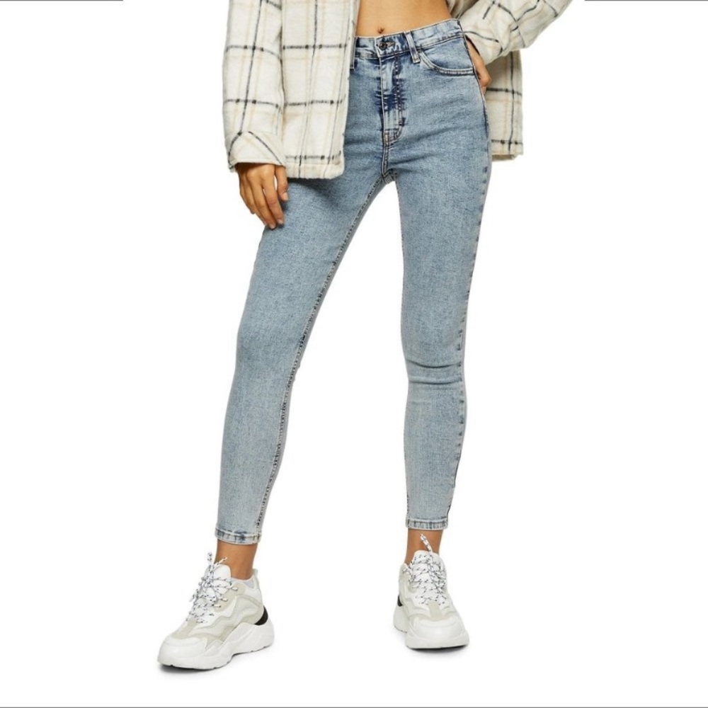Topshop Jamie Jeans - Acid Wash